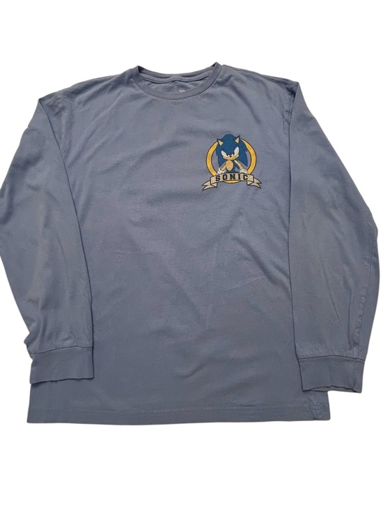 GAP Other - GAP Kids Sonic Blue Long-Sleeve T-Shirt SZ XXL (14-16) EUC Casual kidcore
